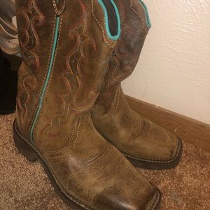 JUSTINS Size 7.5 USED